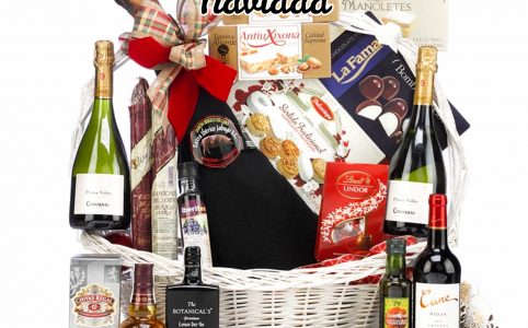 La historia tras las cestas de Navidad