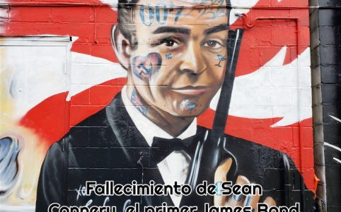 grafiti-de-Sean-Connery-el-primer-James-Bond