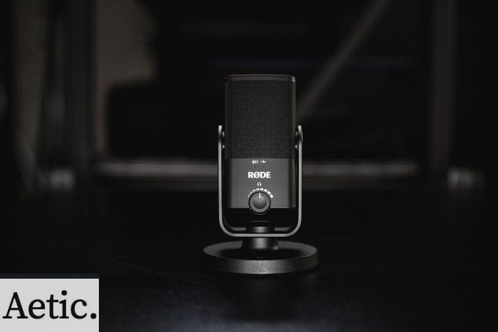 black and silver portable speaker